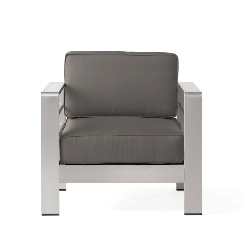 Cape Coral Outdoor Dining Set + Conversation Set + Chaise Lounges + Coffee Table by Christopher Knight Home