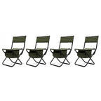 Folding Outdoor Chairs with Storage Bag (Set of 4)