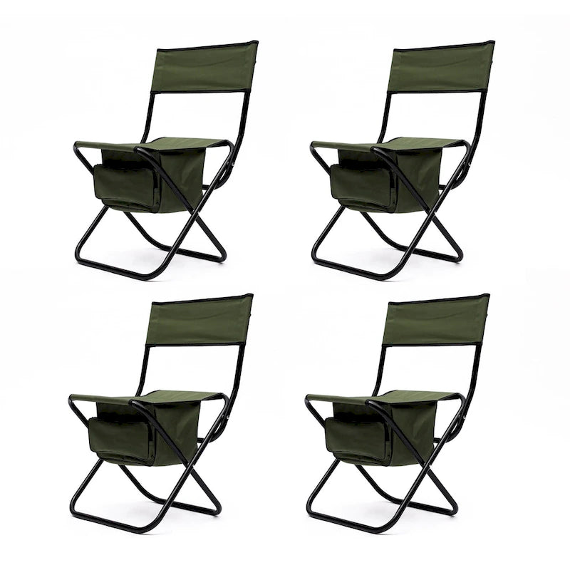 Folding Outdoor Chairs with Storage Bag (Set of 4)