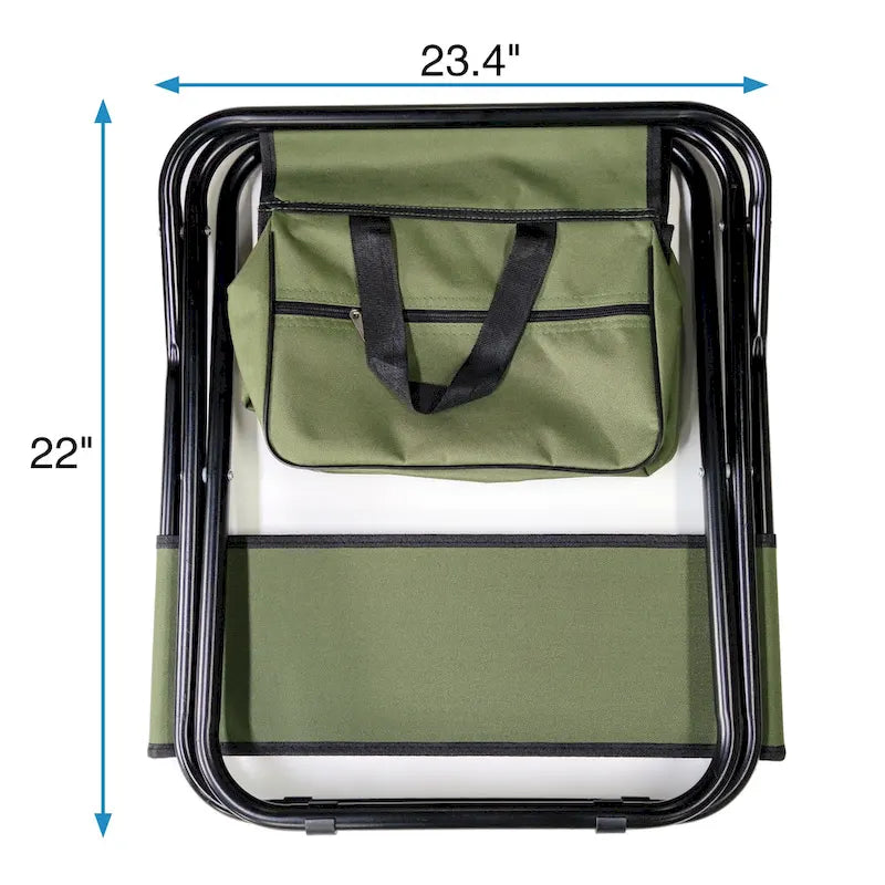 Folding Outdoor Chairs with Storage Bag (Set of 4)