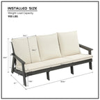 Outdoor Sofa with Cushions