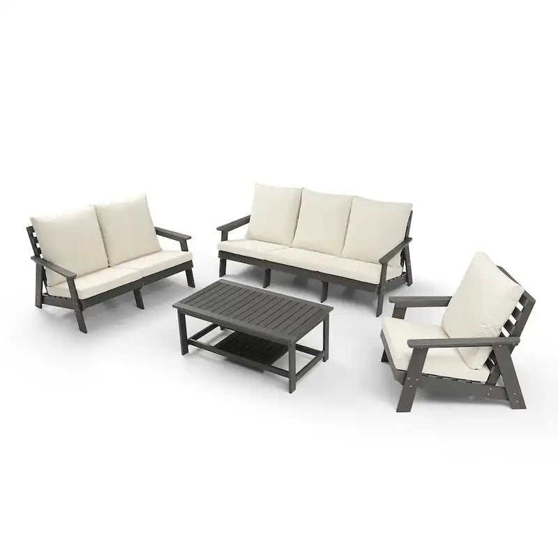 Outdoor Sofa with Cushions