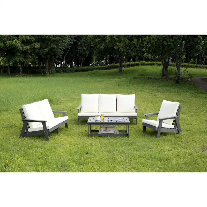Outdoor Sofa with Cushions