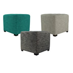 Lucky Square Button Tufted Ottoman