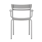 Modern Commercial Grade 2 Slat Indoor/Outdoor Steel Stack Chair