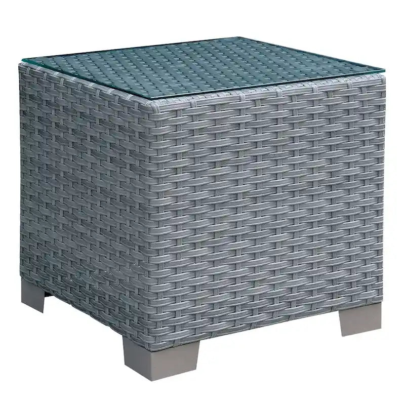 Bryon Contemporary 20-inch Wicker-like End Table by Furniture of America
