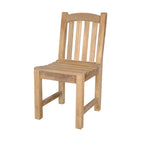 Chelsea Teak Outdoor Dining Chair - N/A
