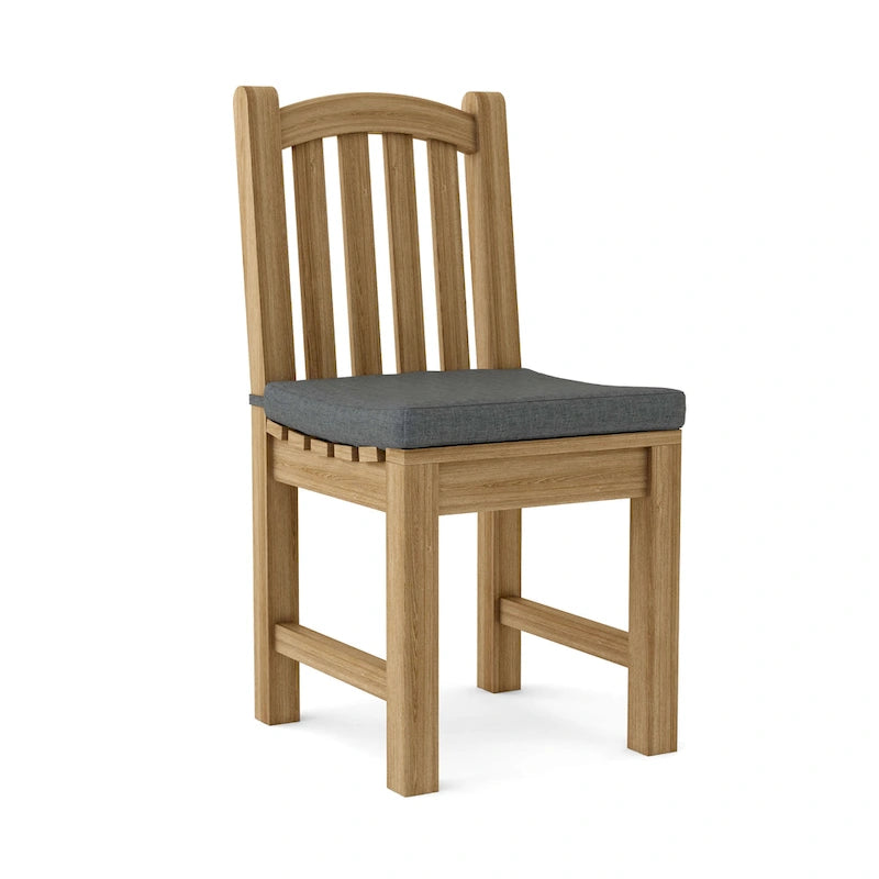 Chelsea Teak Outdoor Dining Chair - N/A