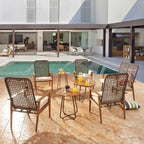 Mesh 9-Piece Outdoor Conversation Set