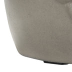 SAFAVIEH Outdoor Onerva Concrete Accent Stool - 15.75 W x 15.75 L x 18.11 H - 16Wx16Dx18H