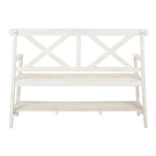 SAFAVIEH Outdoor Beatrijs Bench - 49Wx22Dx35H