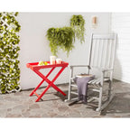 SAFAVIEH Outdoor Marilijn Acacia Wood Rocking Chair - 26W x 45D x 34H