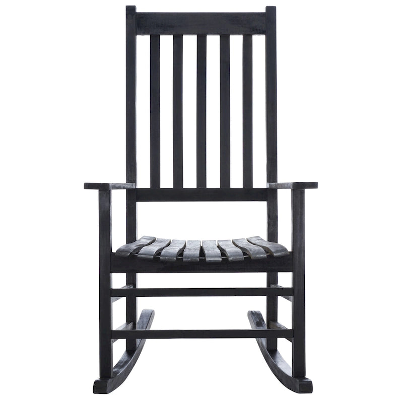SAFAVIEH Outdoor Marilijn Acacia Wood Rocking Chair - 26W x 45D x 34H