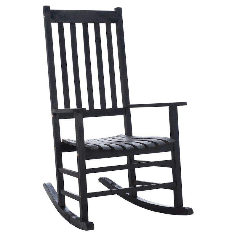 SAFAVIEH Outdoor Marilijn Acacia Wood Rocking Chair - 26W x 45D x 34H