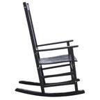 SAFAVIEH Outdoor Marilijn Acacia Wood Rocking Chair - 26W x 45D x 34H
