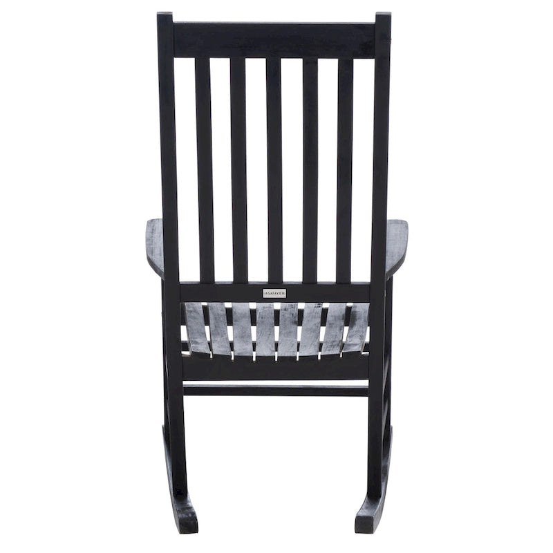 SAFAVIEH Outdoor Marilijn Acacia Wood Rocking Chair - 26W x 45D x 34H