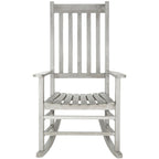 SAFAVIEH Outdoor Marilijn Acacia Wood Rocking Chair - 26W x 45D x 34H