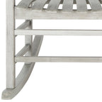 SAFAVIEH Outdoor Marilijn Acacia Wood Rocking Chair - 26W x 45D x 34H