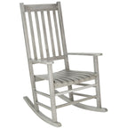SAFAVIEH Outdoor Marilijn Acacia Wood Rocking Chair - 26W x 45D x 34H
