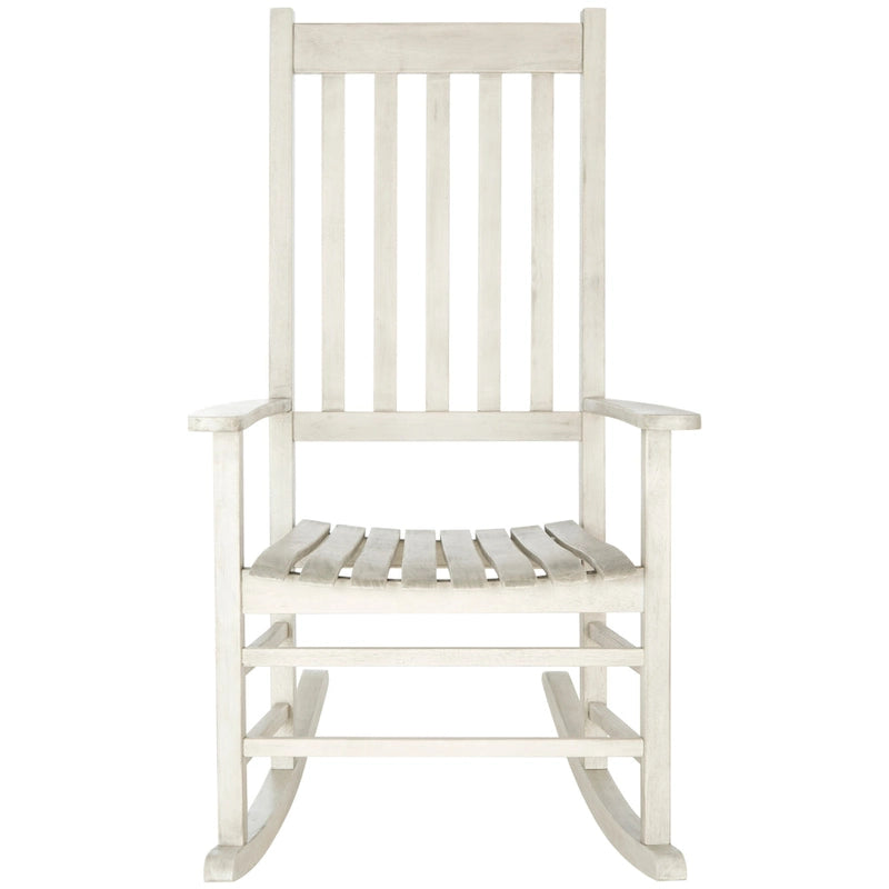 SAFAVIEH Outdoor Marilijn Acacia Wood Rocking Chair - 26W x 45D x 34H