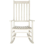 SAFAVIEH Outdoor Marilijn Acacia Wood Rocking Chair - 26W x 45D x 34H