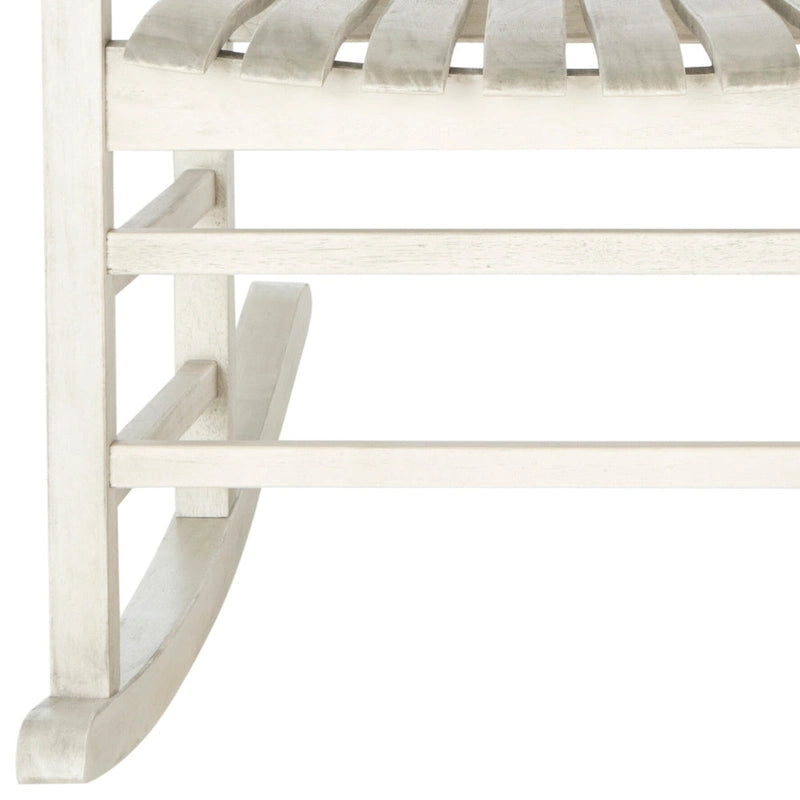 SAFAVIEH Outdoor Marilijn Acacia Wood Rocking Chair - 26W x 45D x 34H