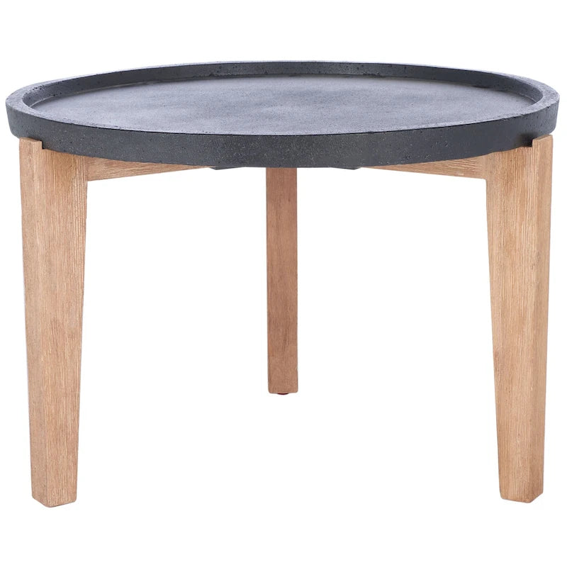SAFAVIEH Outdoor Julina Side Table - 29Wx29Dx19H