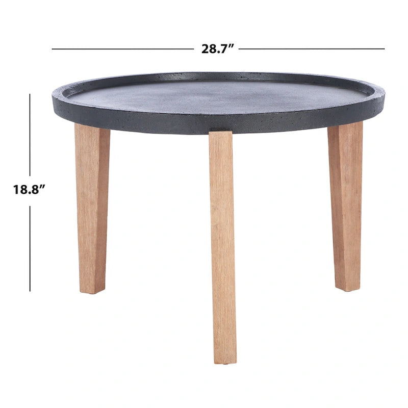 SAFAVIEH Outdoor Julina Side Table - 29Wx29Dx19H