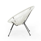 Anson Outdoor Steel/ PE Rattan Hammock Weave Chair (Set of 4) by Christopher Knight Home