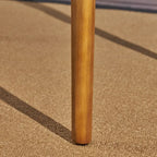 Stamford Outdoor Rustic Acacia Wood Slat Top Bar Table by Christopher Knight Home - 39.75L x 30.50W x 39.75H
