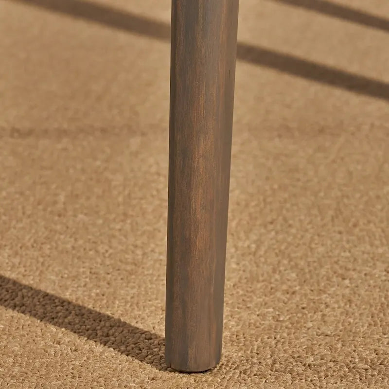 Stamford Outdoor Rustic Acacia Wood Slat Top Bar Table by Christopher Knight Home - 39.75L x 30.50W x 39.75H