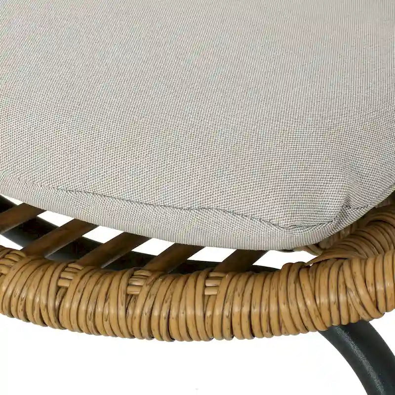 Banya Outdoor Faux Wicker Chairs (Set of 2) by Christopher Knight Home