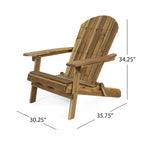 Malibu Outdoor 3-piece Acacia Wood Chat Set by Christopher Knight Home