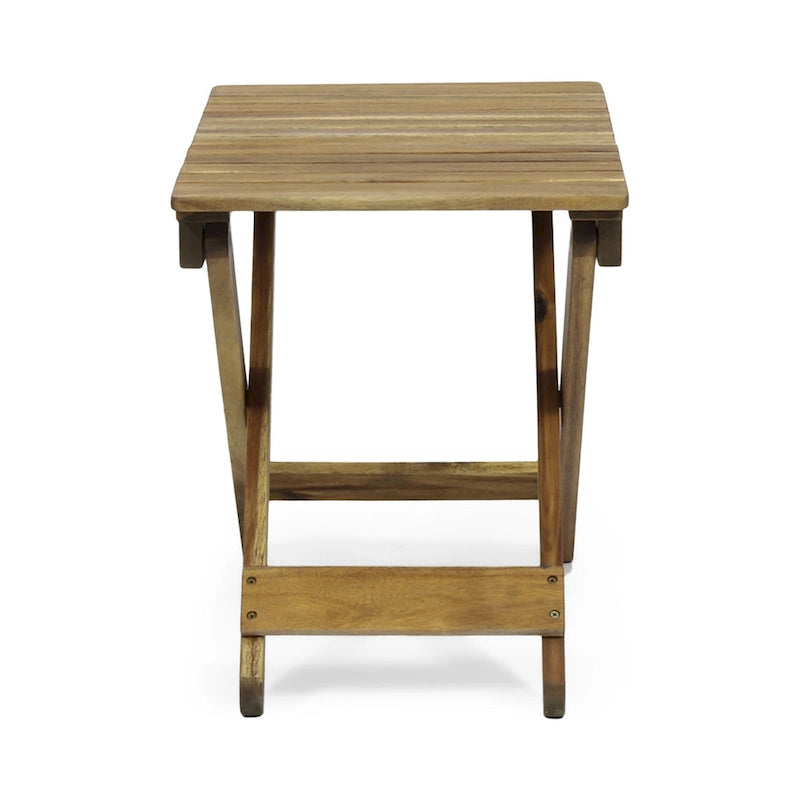 Malibu Outdoor 3-piece Acacia Wood Chat Set by Christopher Knight Home