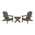 Malibu Outdoor 3-piece Acacia Wood Chat Set by Christopher Knight Home