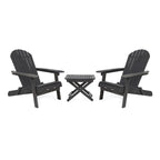 Malibu Outdoor 3-piece Acacia Wood Chat Set by Christopher Knight Home
