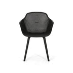 Lotus Outdoor Wood and Resin Outdoor 7 Piece Dining Set by Christopher Knight Home