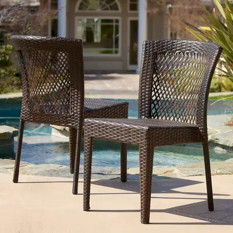 Farley Outdoor 5-piece Wicker Dining Set by Christopher Knight Home