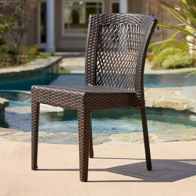 Farley Outdoor 5-piece Wicker Dining Set by Christopher Knight Home