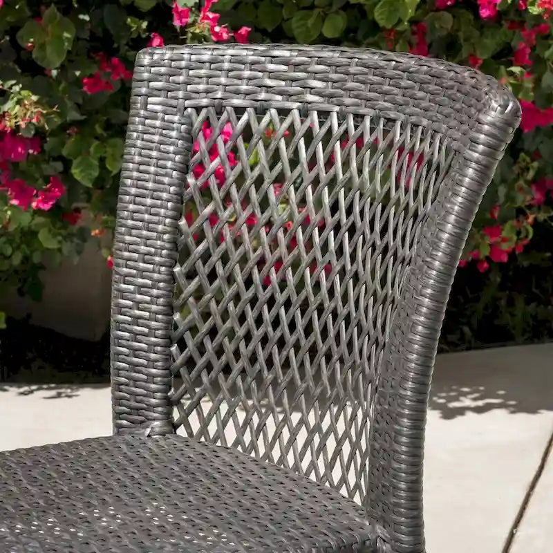 Farley Outdoor 5-piece Wicker Dining Set by Christopher Knight Home