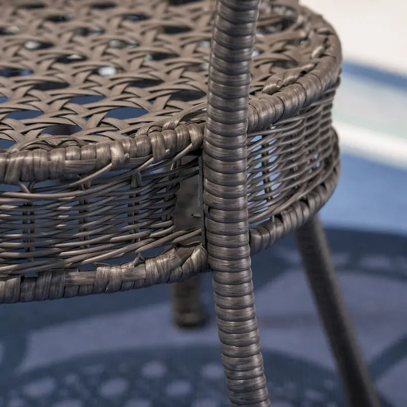 Farley Outdoor 5-piece Wicker Dining Set by Christopher Knight Home