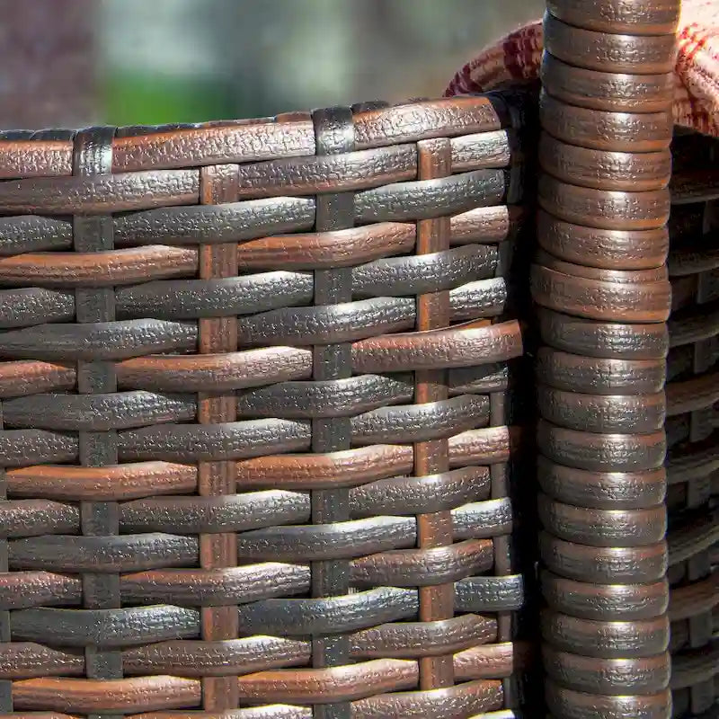 Oyster Bay Outdoor Wicker Bar Table by Christopher Knight Home - 26.00L x 33.50W x 24.60H