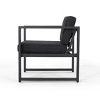 Navan Outdoor Aluminum Club Chairs (Set of 2) by Christopher Knight Home