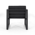 Navan Outdoor Aluminum Club Chairs (Set of 2) by Christopher Knight Home