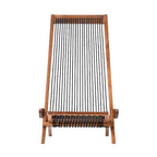 folding roping wood chair