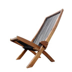 folding roping wood chair