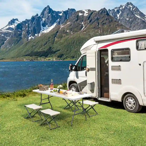 4 - Person 72 Long Folding Picnic Table