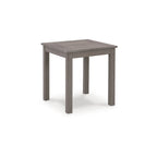 Signature Design by Ashley Hillside Barn Brown Outdoor End Table - 22 W x 22 D x 24 H
