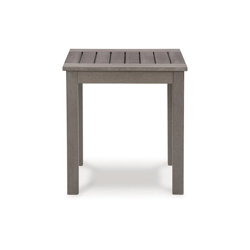 Signature Design by Ashley Hillside Barn Brown Outdoor End Table - 22 W x 22 D x 24 H