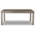 Signature Design by Ashley Beach Front Beige 7-Piece Outdoor Dining Package - 42W x 71/94D x 30H